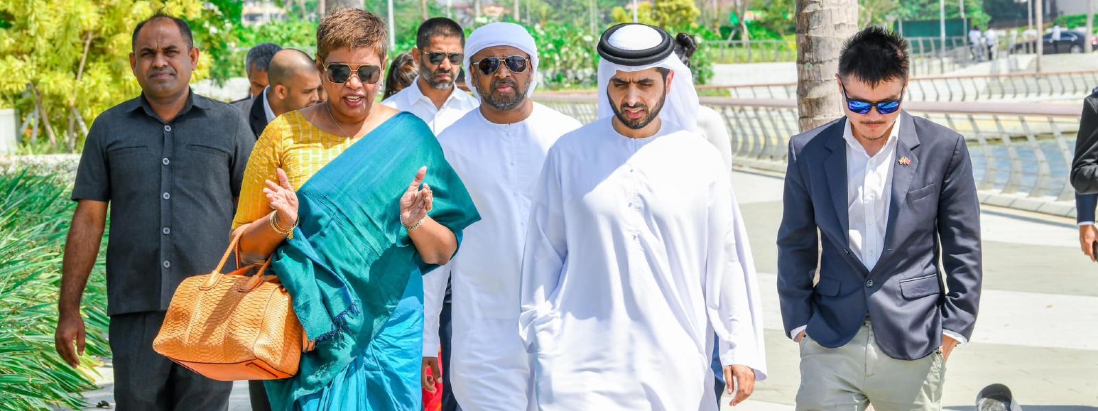 UAE Royalty led-delegation visits Port City